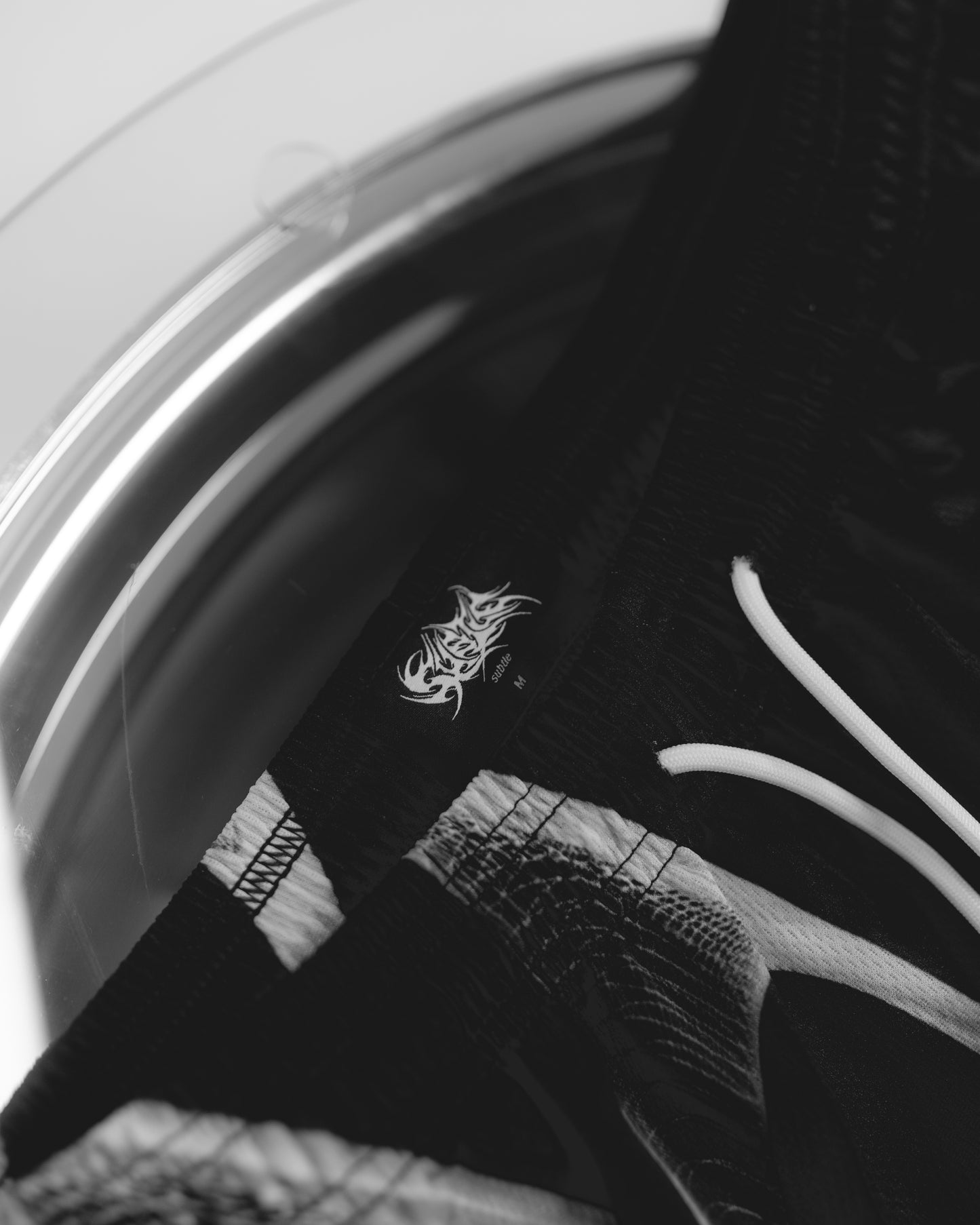 Men's Wireframe Black Shorts