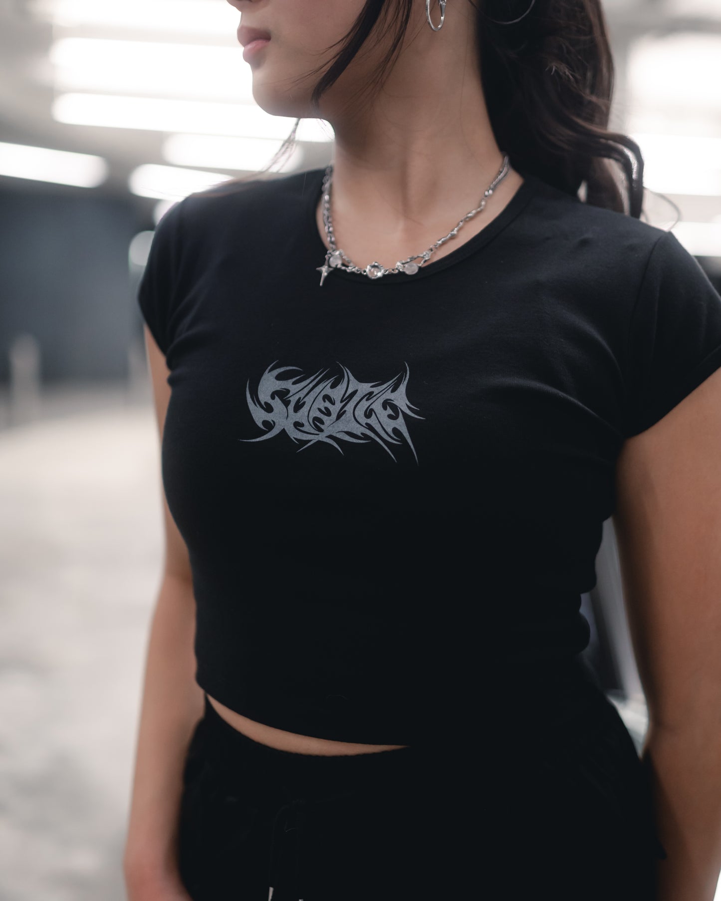 Black Baby Tee