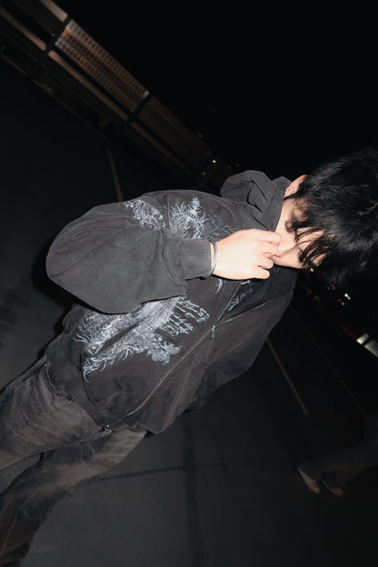 Wisteria Zip Hoodie