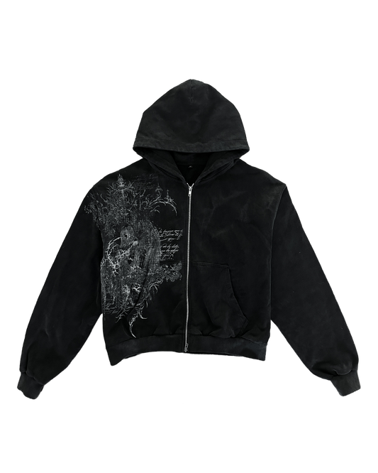 Wisteria Zip Hoodie